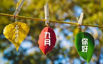 9月份教师工作总结6篇