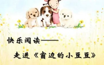 小豆豆读后感模板7篇