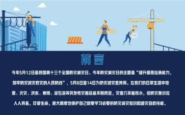 2024年防灾减灾宣传活动总结5篇