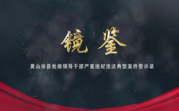 镜鉴4警示教育片心得体会6篇