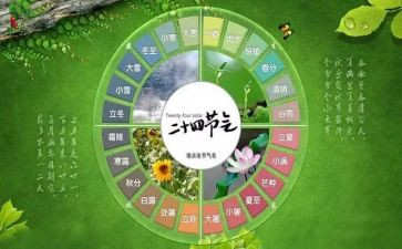 幼儿二十四节气教案7篇