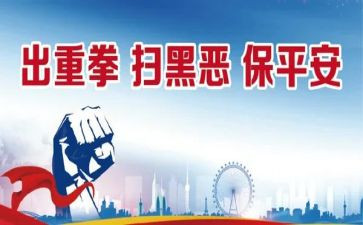 2024年扫黑除恶年度工作总结7篇