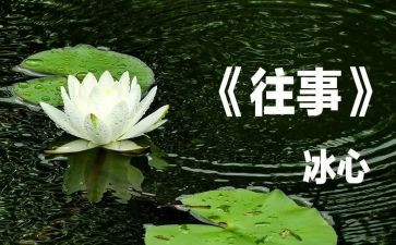 我与____的往事作文5篇