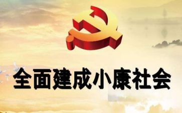 关于小康心得体会5篇