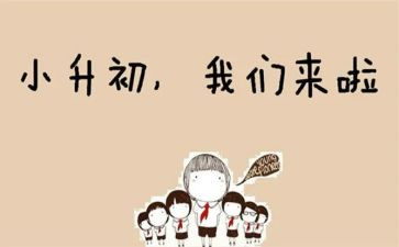 小升初的作文7篇