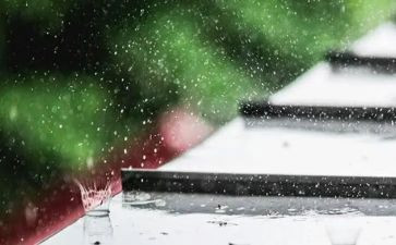 下雨军训心得体会7篇