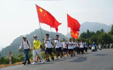 军训远足心得体会5篇