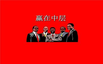 企业中层工作总结6篇