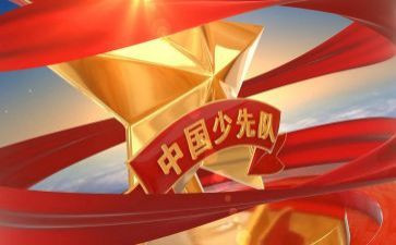 中队长演讲稿优质5篇
