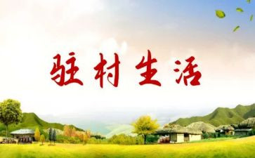 驻村半年工作总结7篇